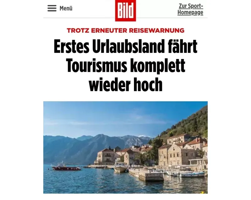 Germany’s Bild: Montenegro is a trendy destination for Germans