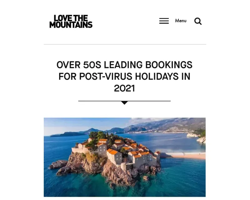 UK’s Love the Mountains: Montenegro is the rising star of the Med