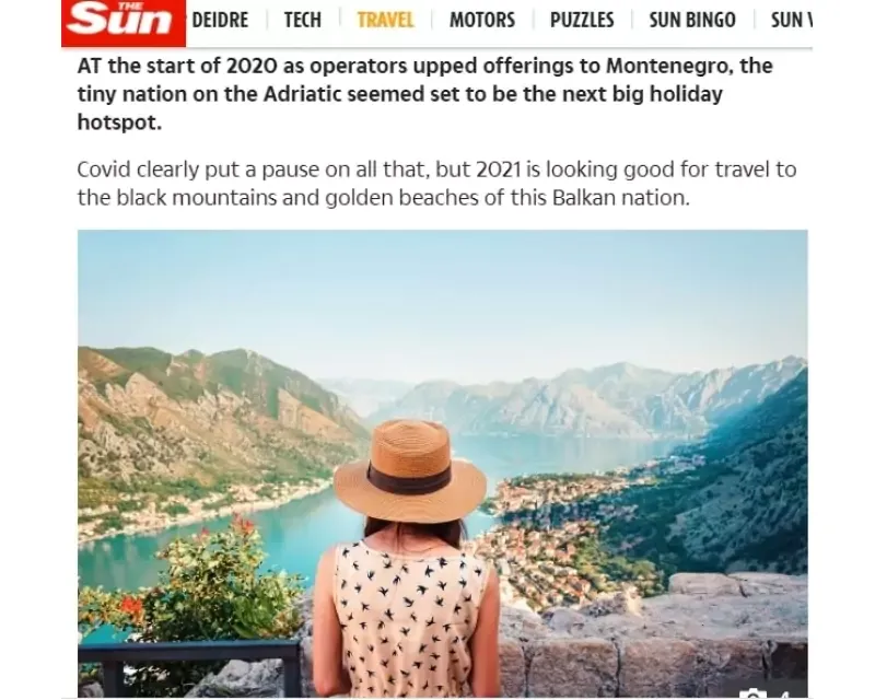 Plan now, go later: The Sun recommends Montenegro as Europe’s best scenery