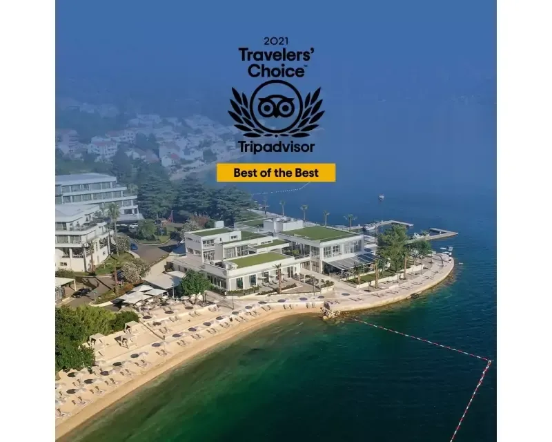 Blue Kotor Bay wins Tripadvisor Travelers’ Choice award for best new hotel in 2021