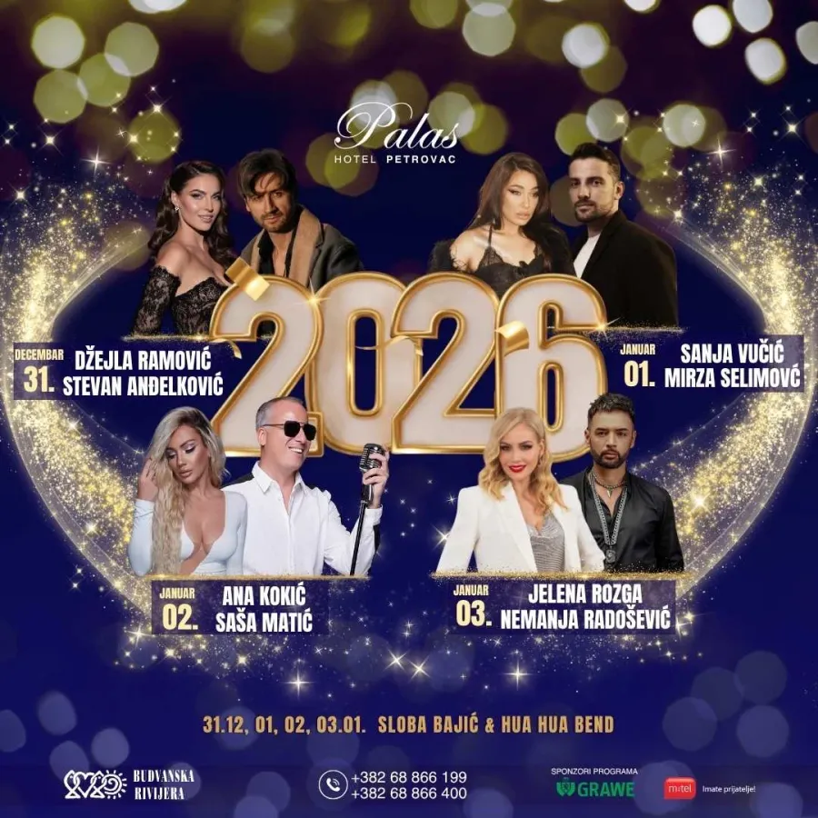 New Year’s Eve celebration at the hotel "Palas"
