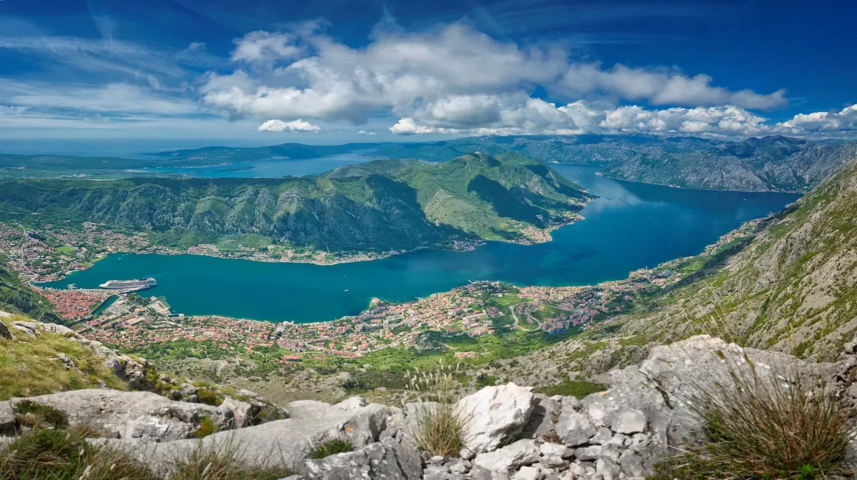 Zatoka Kotorska panorama