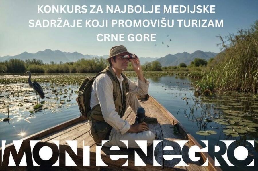 Konkurs za dodjelu nagrada za doprinos promociji turizma  Crne Gore u 2025/2026. godini