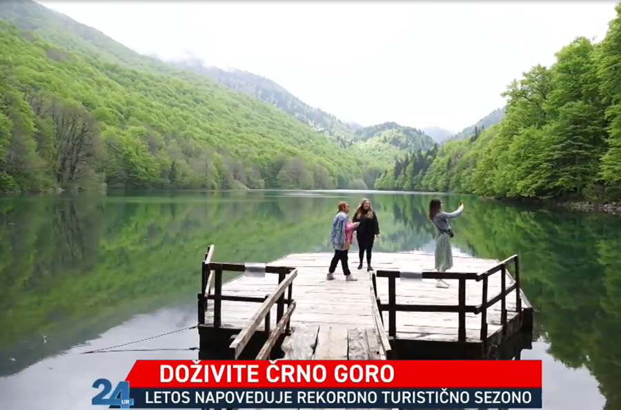 Ljepote primorja i sjevera Crne Gore prikazane u centralnim dnevnicima slovenačkih televizija