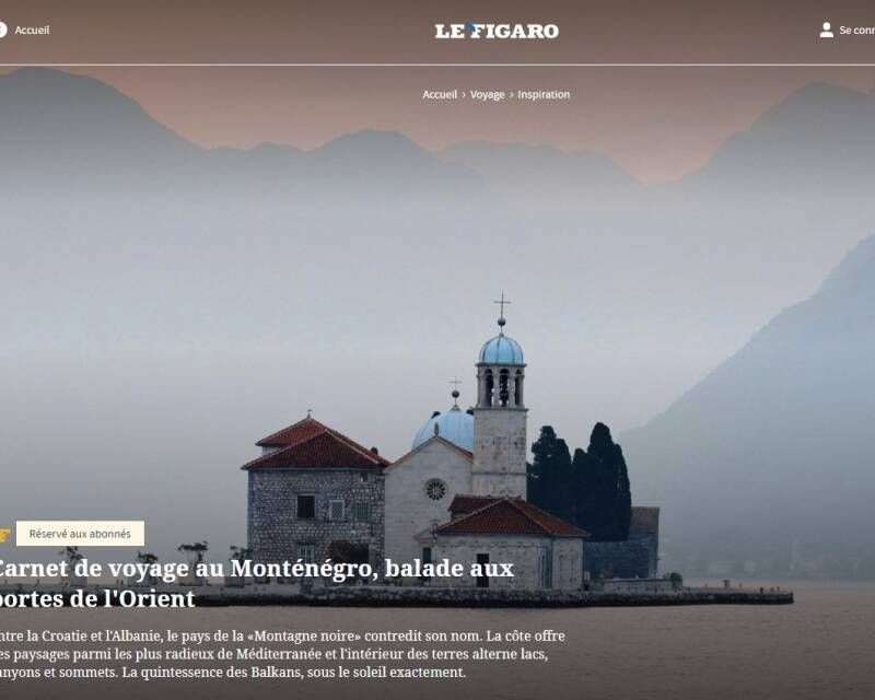 Le Figaro: Crna Gora- jezgro Balkana pod suncem