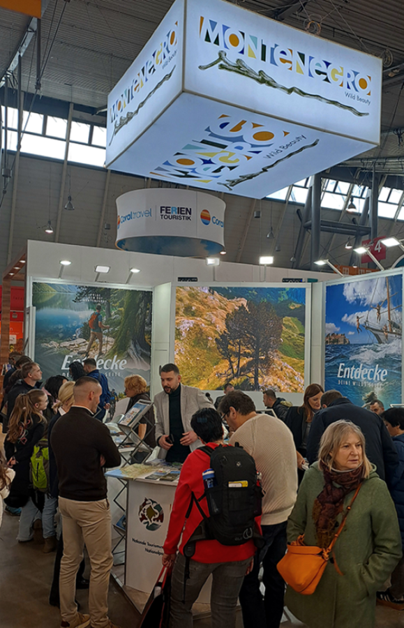 NTO CG predstavila raznovrsnu turističku ponude na „CMT“ sajmu u Štutgartu: Poseban akcenat stavljen na aktivni turizam