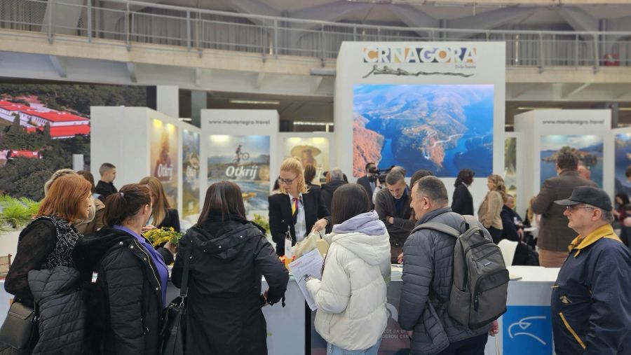 Posjetioci sajma turizma u Beogradu: „Štand Crne Gore se izdvaja po ponudi i energiji koju prenosi na nas”
