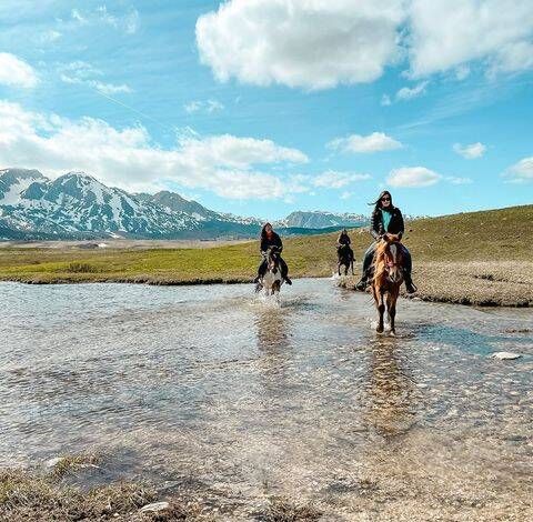 骑马 - 游览辛亚耶维纳和扎博伊斯科湖