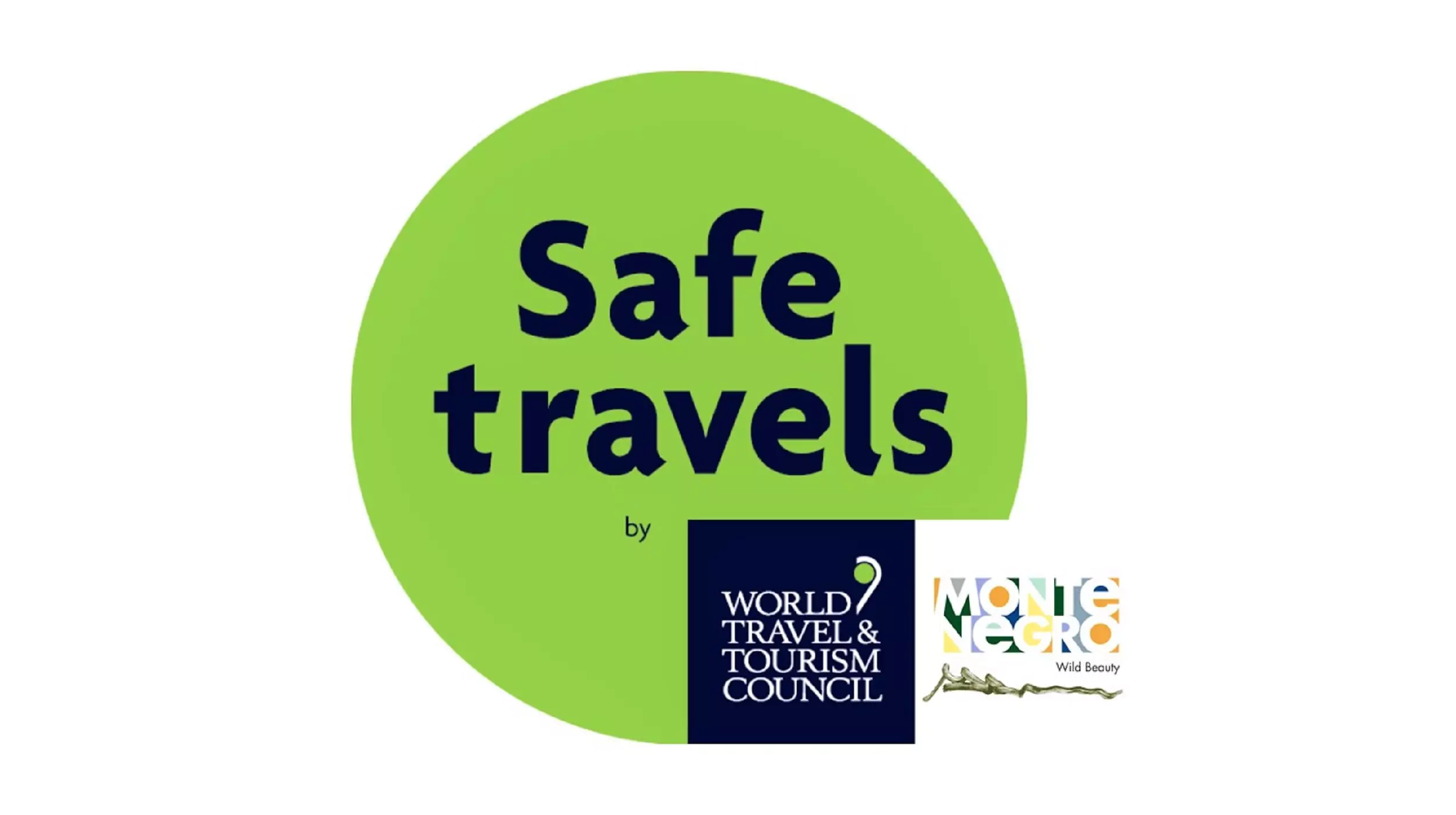 Logo Safe Travels Montenegro