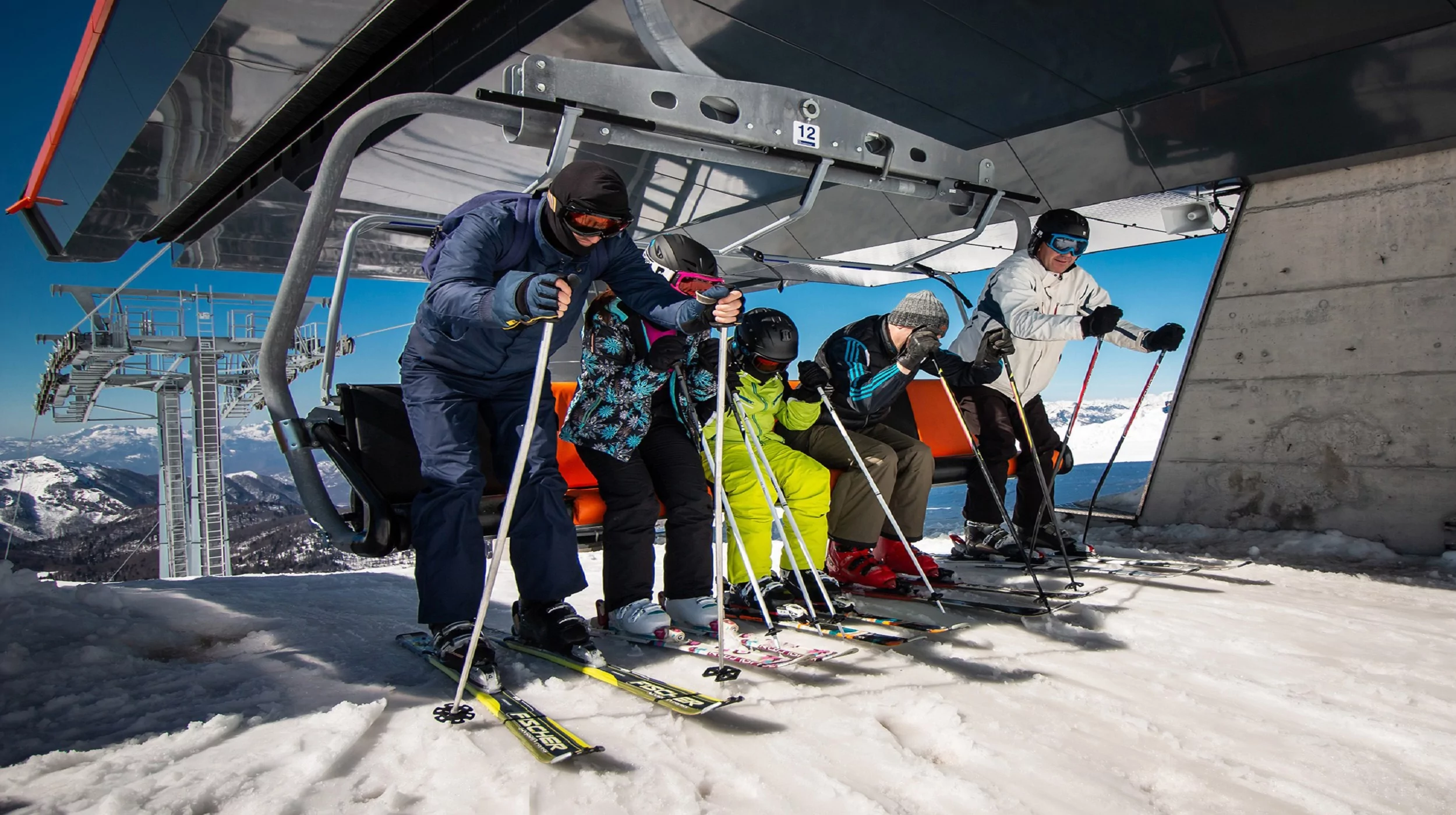 Ski lifts in Montenegro