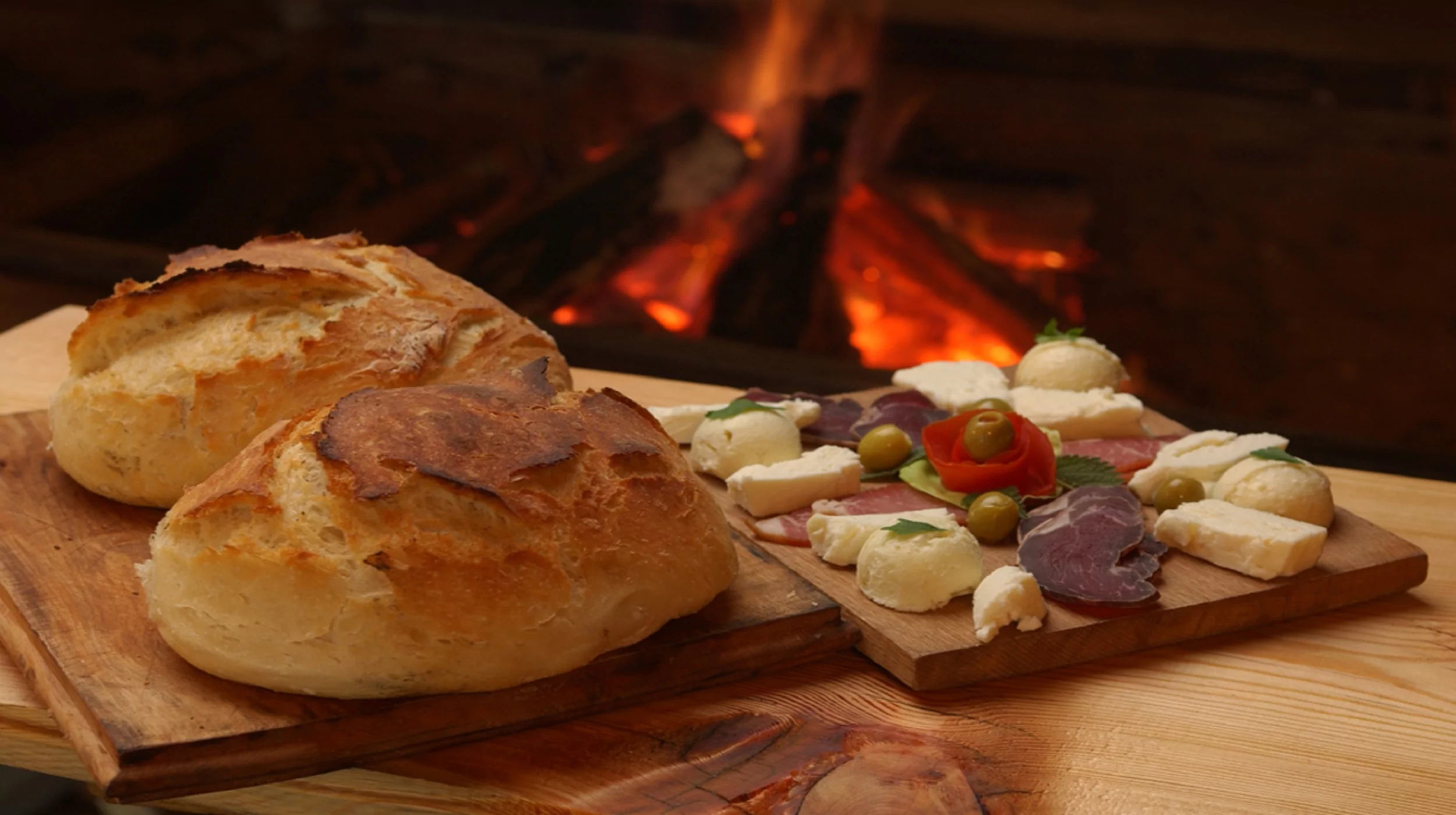 Prsuta bread cheese Montenegro