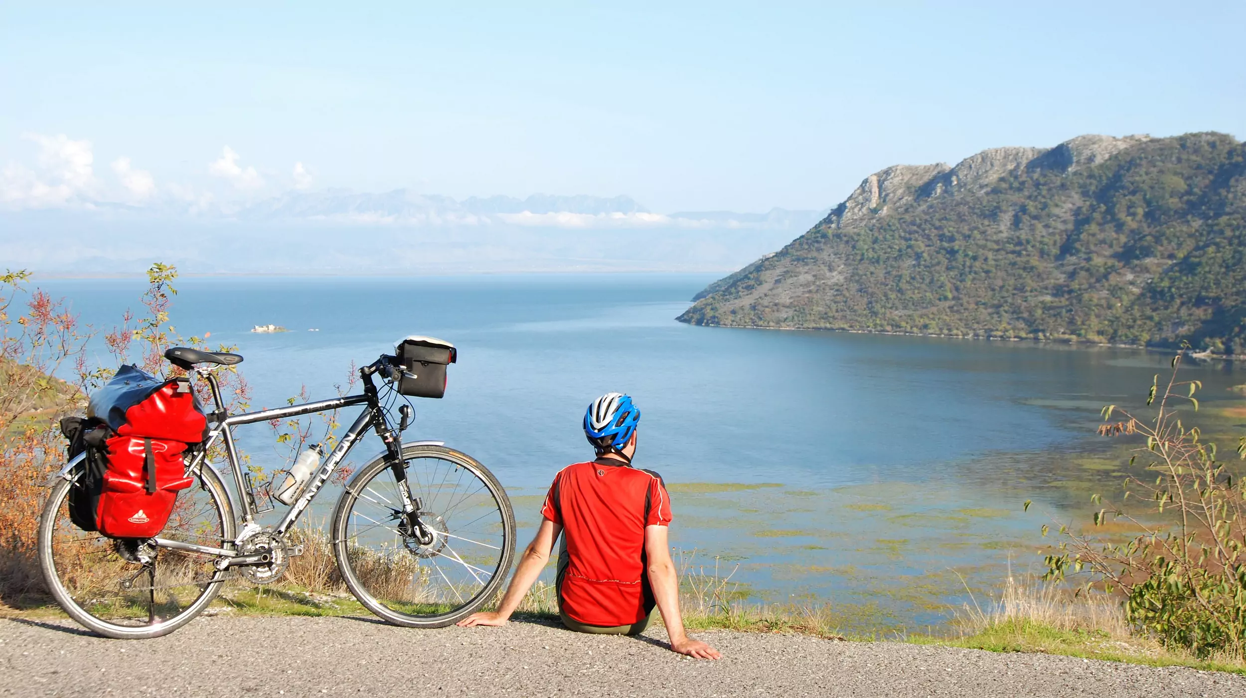 Biking Skadar lake Montenegro